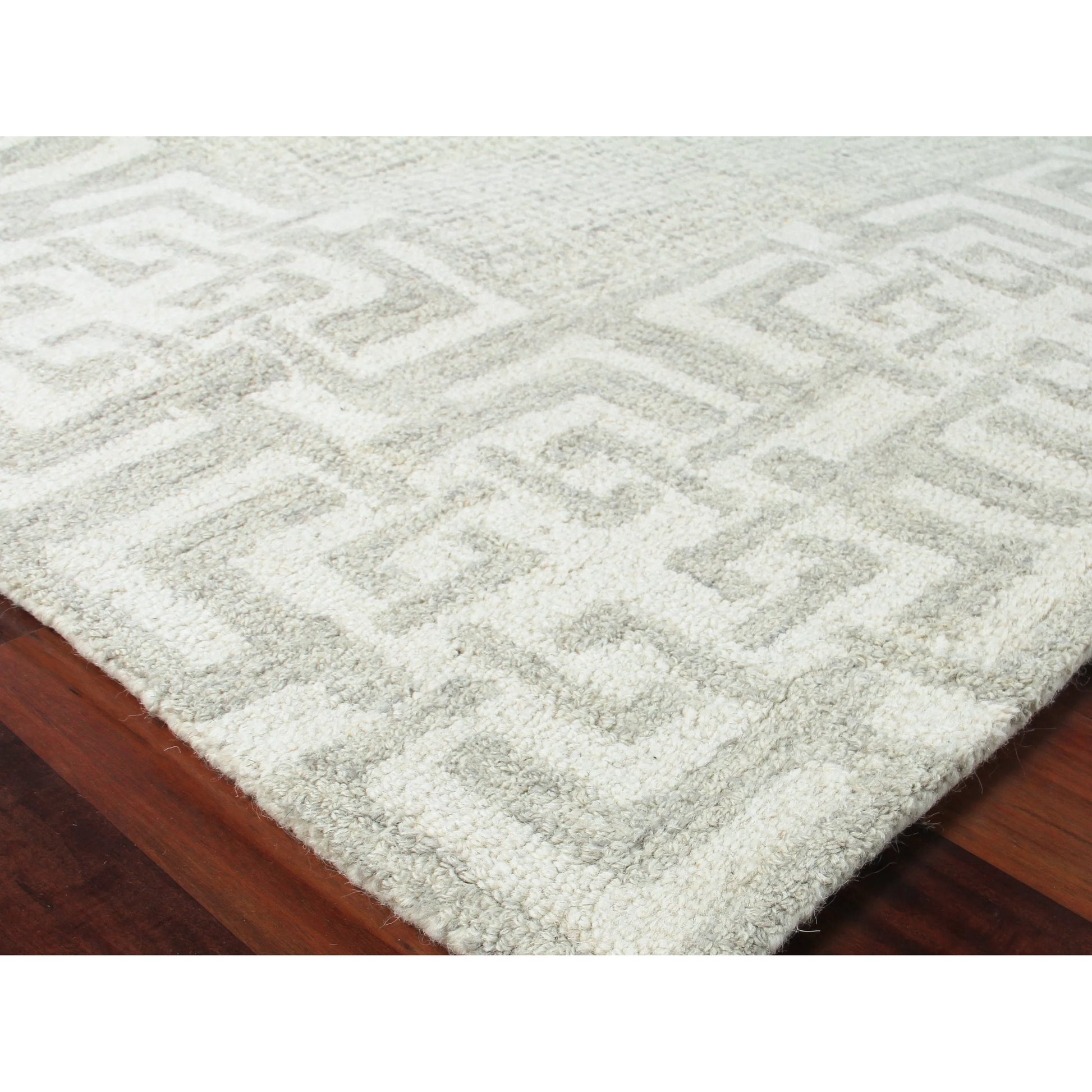 Caprice 2706 Rug by Exquisite Rugs in silver, ivory. Made from new zealand wool in a unique style.