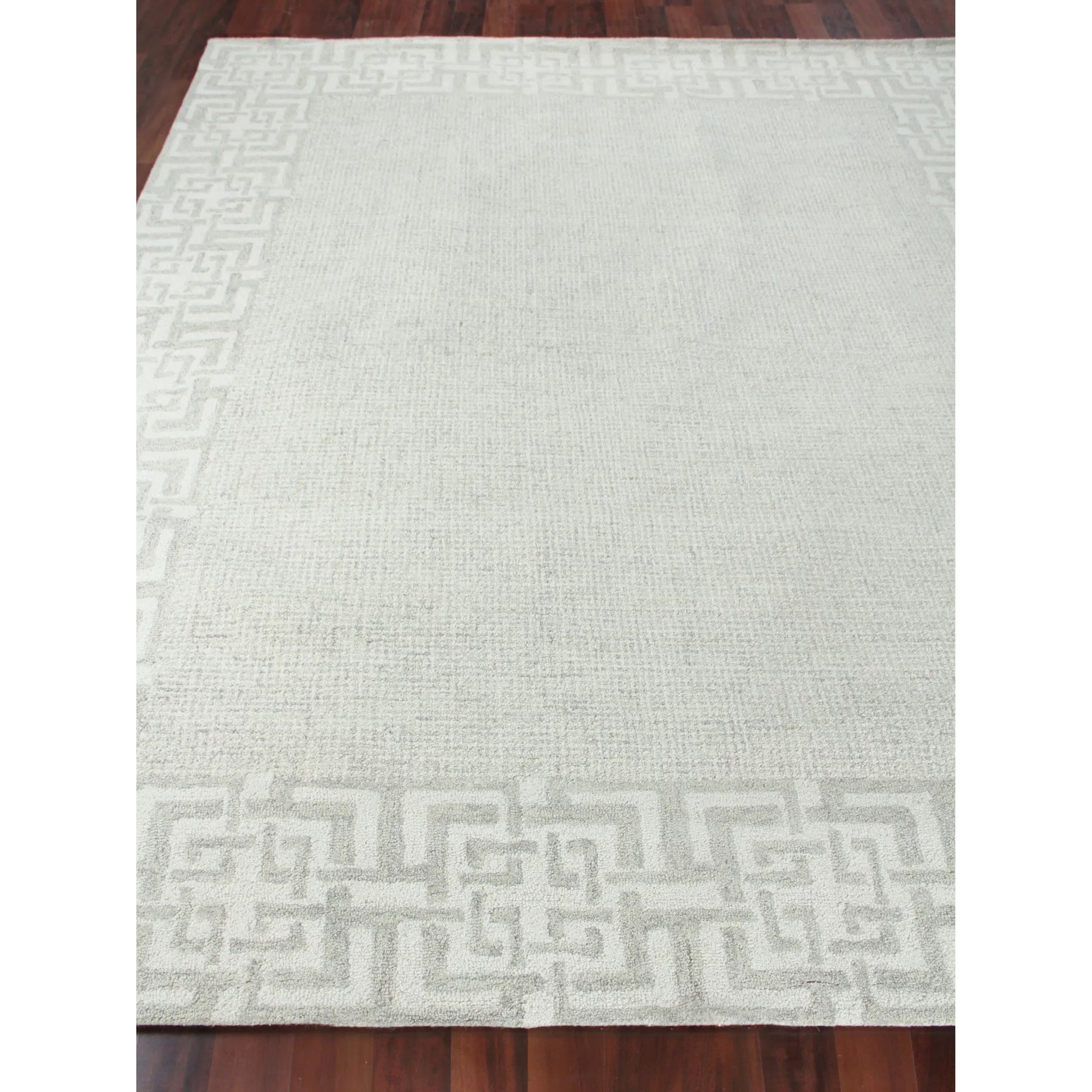 Caprice 2706 Rug by Exquisite Rugs in silver, ivory. Made from new zealand wool in a unique style.