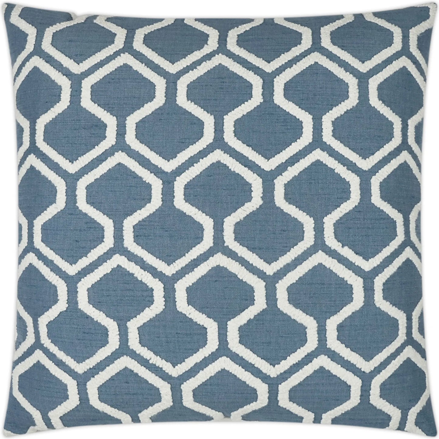 001 SI-2382080 | Primary Silo | Raw Edges Pillow by DV Kap Home. Made from 100% polyester in a transitional style.