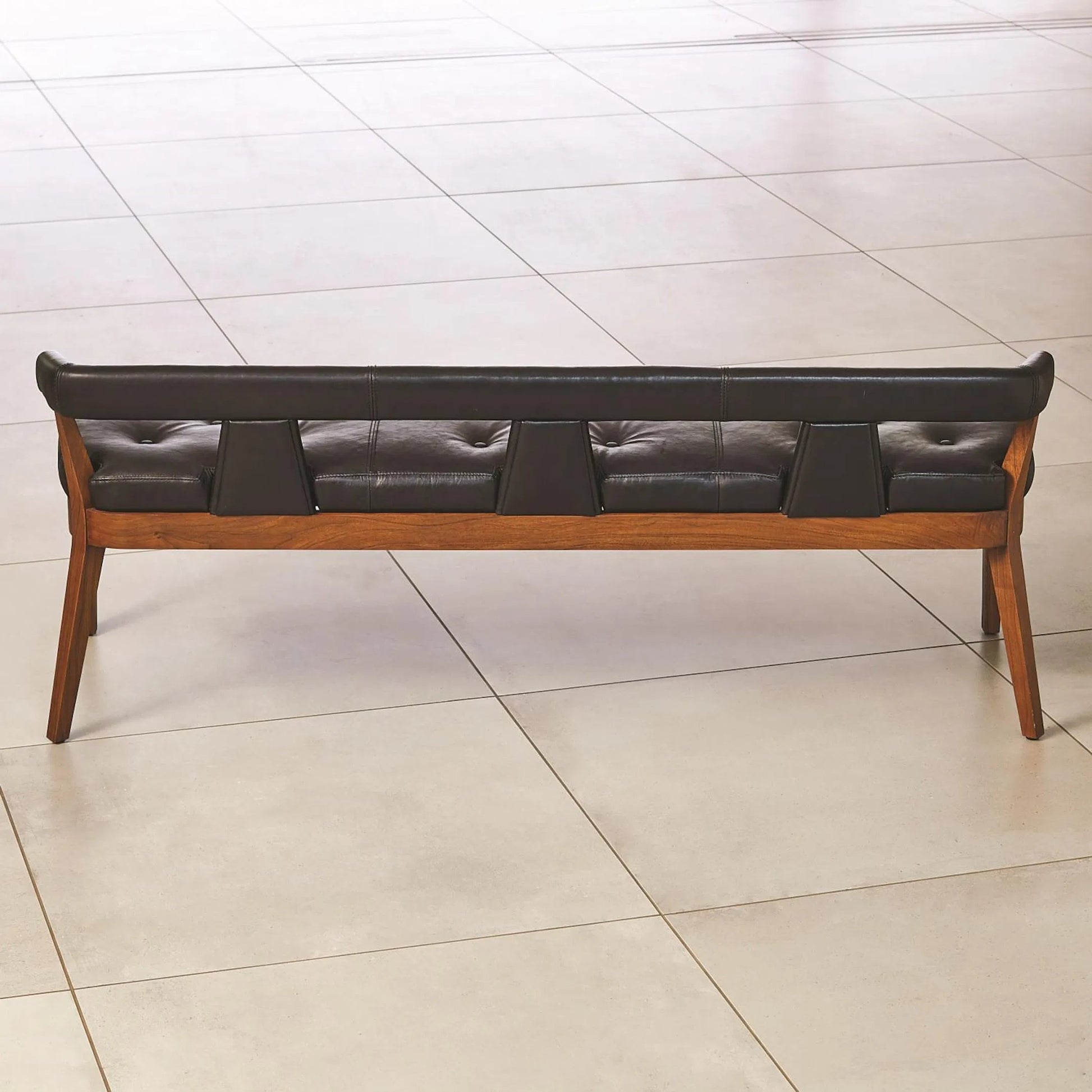 Moderno Bench by Global Views. Made from unique in a modern style.