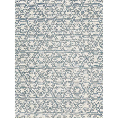 Caprice 2708 Rug by Exquisite Rugs in dark blue, ivory. Made from new zealand wool in a unique style.