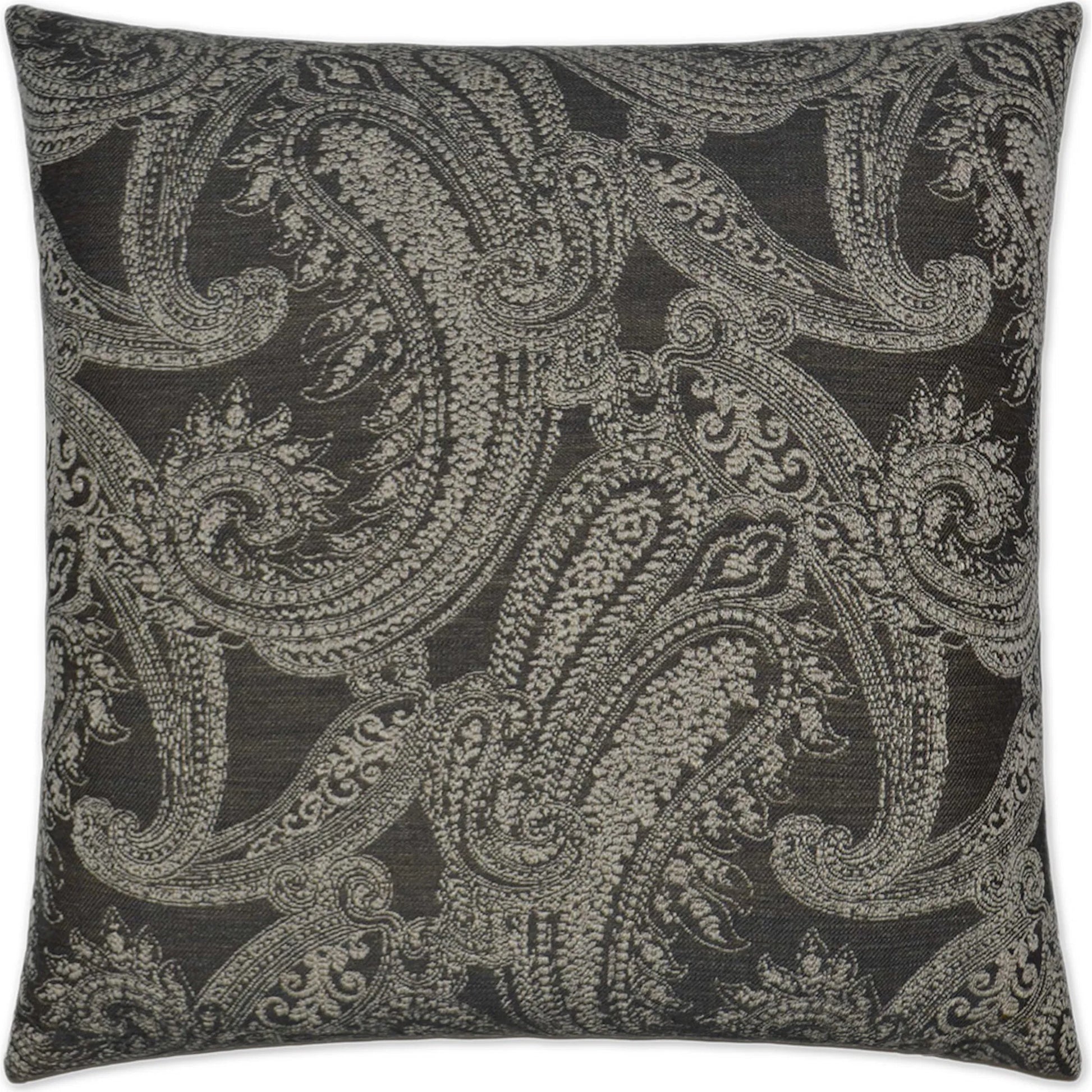 Ravel Pillow by DV Kap Home. Made from 78% polyester, 14% cotton, 6% viscose, 2% linen in a unique style.