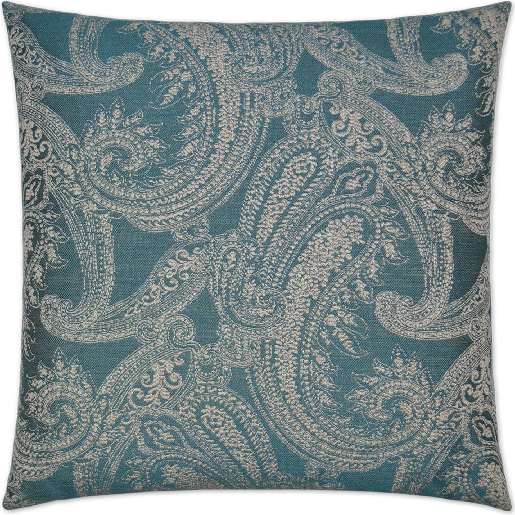Ravel Pillow by DV Kap Home. Made from 78% polyester, 14% cotton, 6% viscose, 2% linen in a unique style.