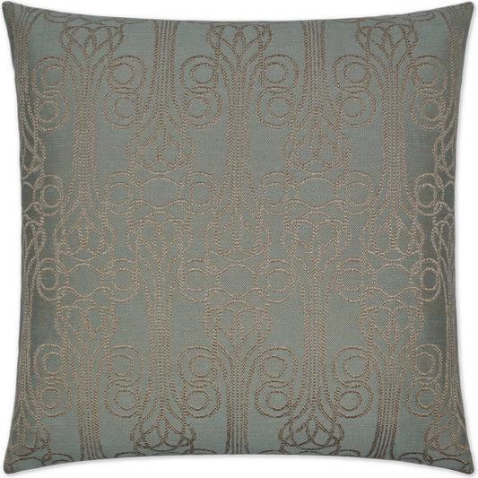 Nurella Pillow by DV Kap Home in mint. Made from 100% polyester in a unique style.