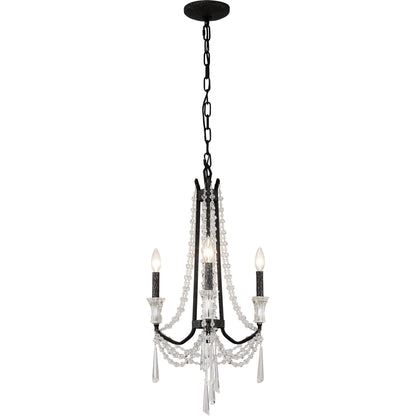 Barcelona Crystal Chandelier by Varaluz. Made from unique in a transitional style.