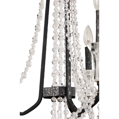 Barcelona Crystal Chandelier by Varaluz. Made from unique in a transitional style.