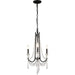 Barcelona Crystal Chandelier by Varaluz. Made from unique in a transitional style.