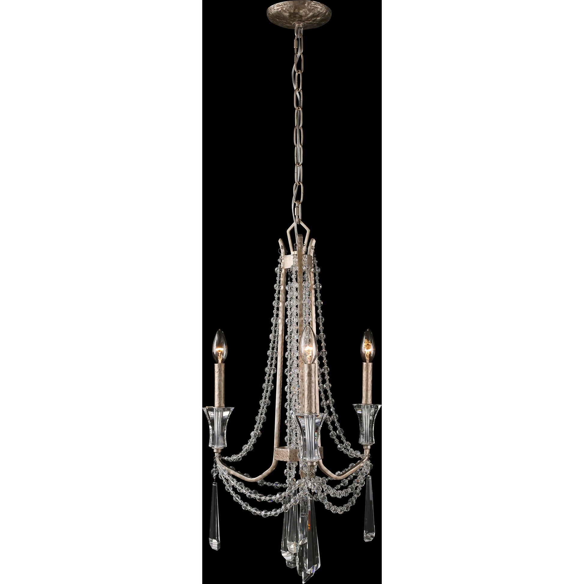 Barcelona Crystal Chandelier by Varaluz. Made from unique in a transitional style.