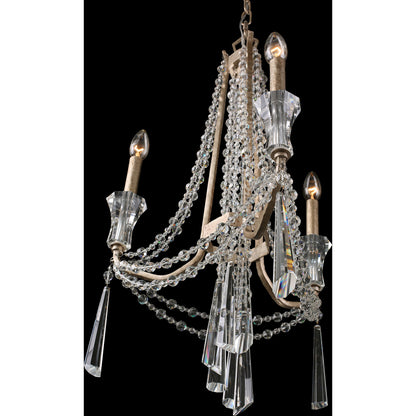 Barcelona Crystal Chandelier by Varaluz. Made from unique in a transitional style.
