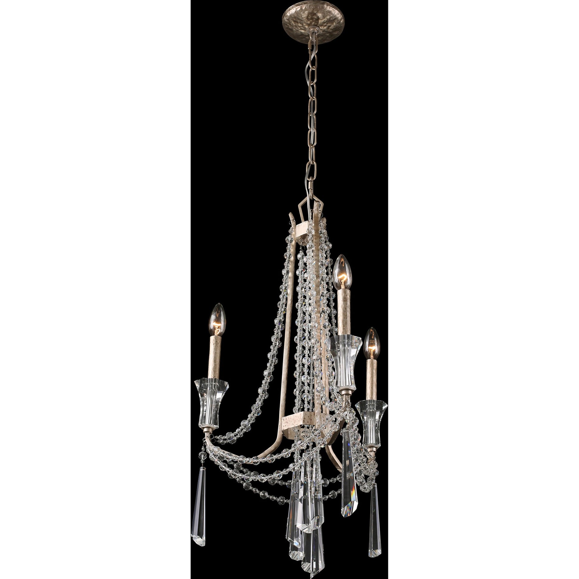 Barcelona Crystal Chandelier by Varaluz. Made from unique in a transitional style.