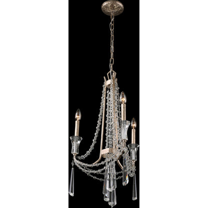 Barcelona Crystal Chandelier by Varaluz. Made from unique in a transitional style.