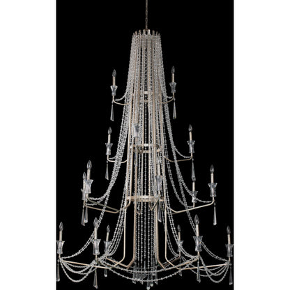 Barcelona Crystal Chandelier by Varaluz. Made from unique in a transitional style.