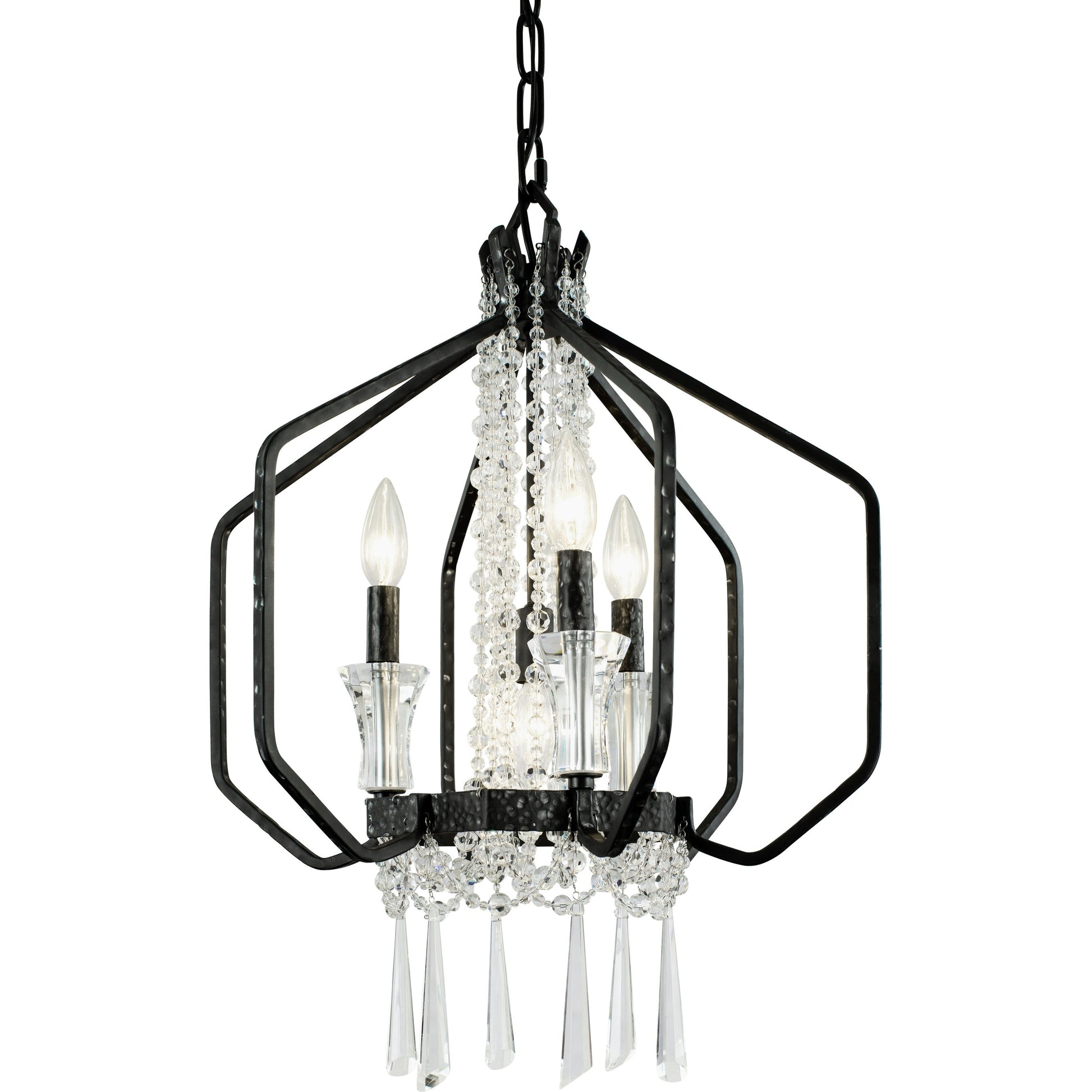 Barcelona Crystal Pendant by Varaluz. Made from unique in a modern style.