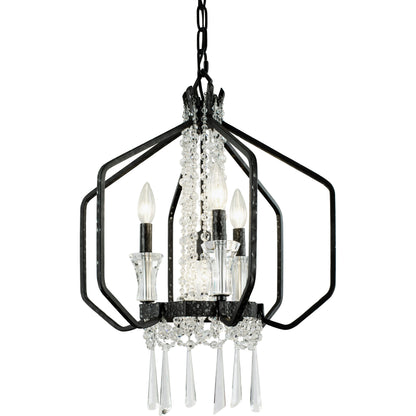 Barcelona Crystal Pendant by Varaluz. Made from unique in a modern style.