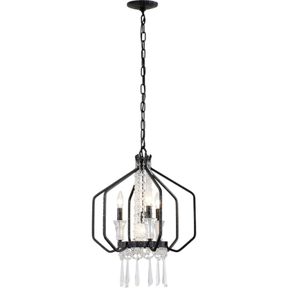 Barcelona Crystal Pendant by Varaluz. Made from unique in a modern style.