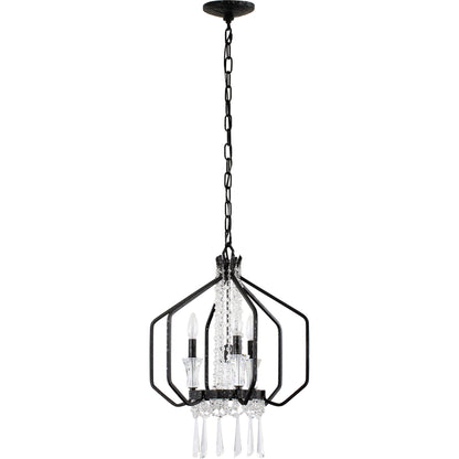 Barcelona Crystal Pendant by Varaluz. Made from unique in a modern style.