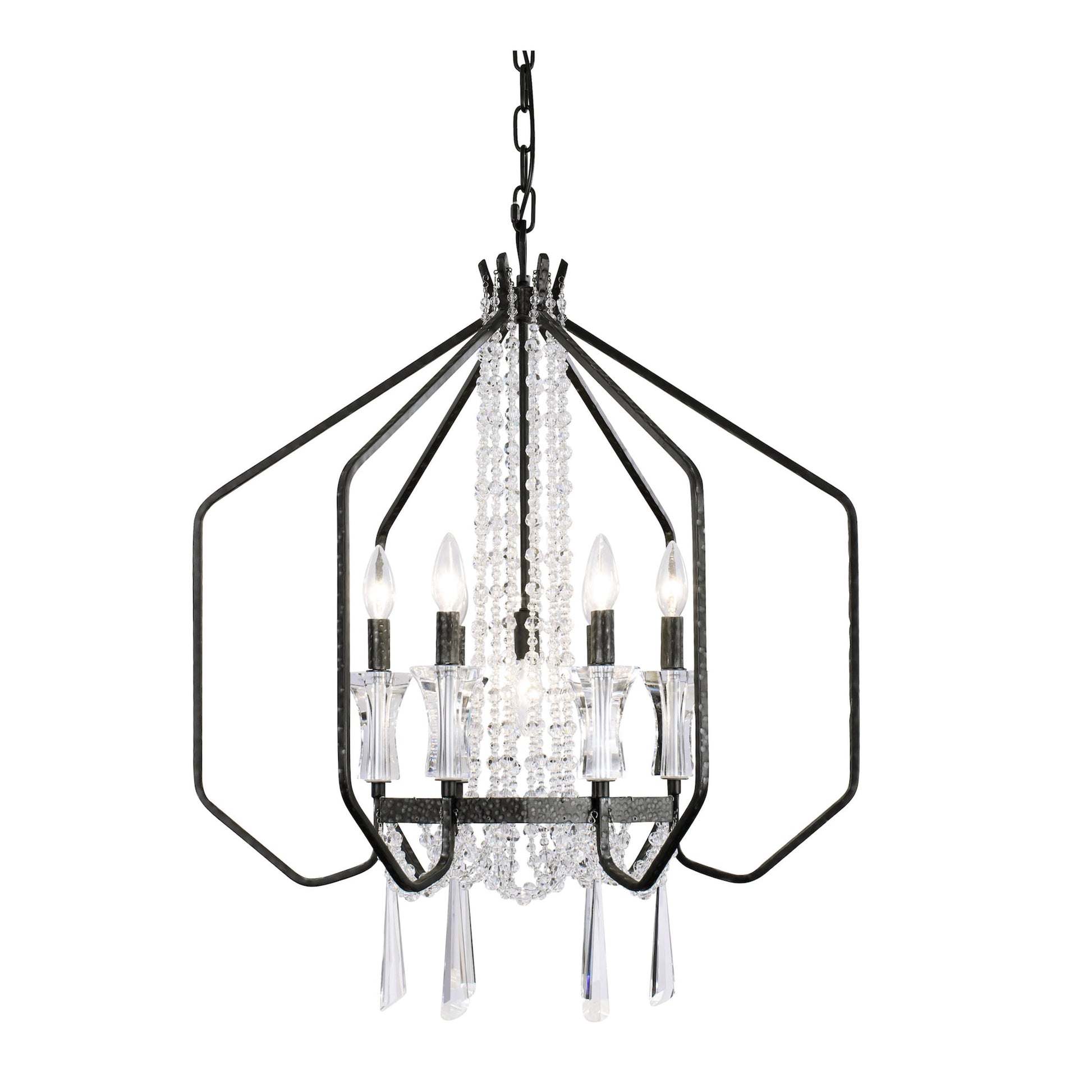 Barcelona Crystal Pendant by Varaluz. Made from unique in a modern style.