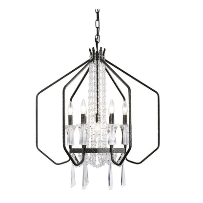 Barcelona Crystal Pendant by Varaluz. Made from unique in a modern style.