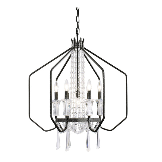 Barcelona Crystal Pendant by Varaluz. Made from unique in a modern style.