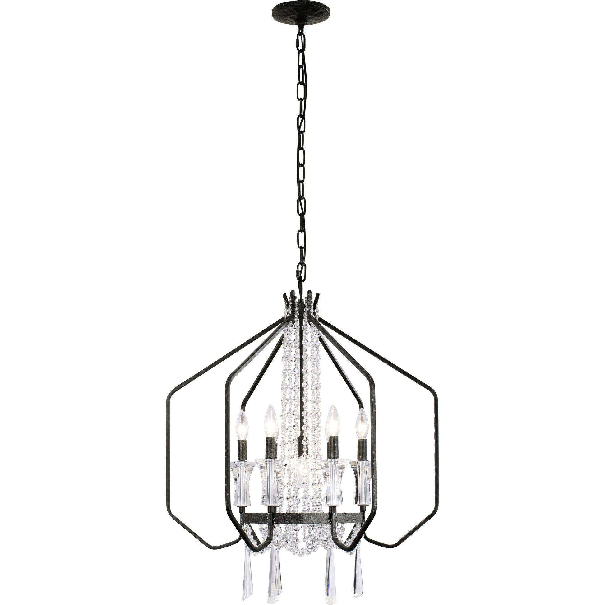 Barcelona Crystal Pendant by Varaluz. Made from unique in a modern style.