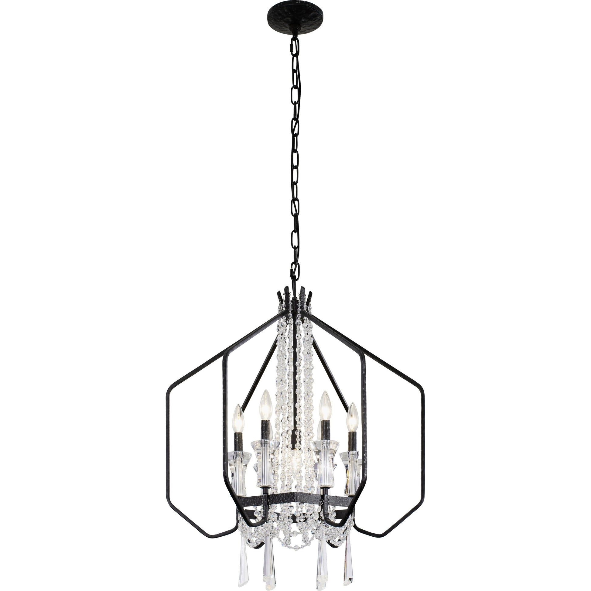 Barcelona Crystal Pendant by Varaluz. Made from unique in a modern style.