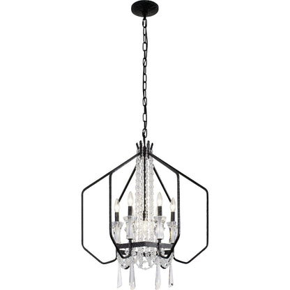 Barcelona Crystal Pendant by Varaluz. Made from unique in a modern style.