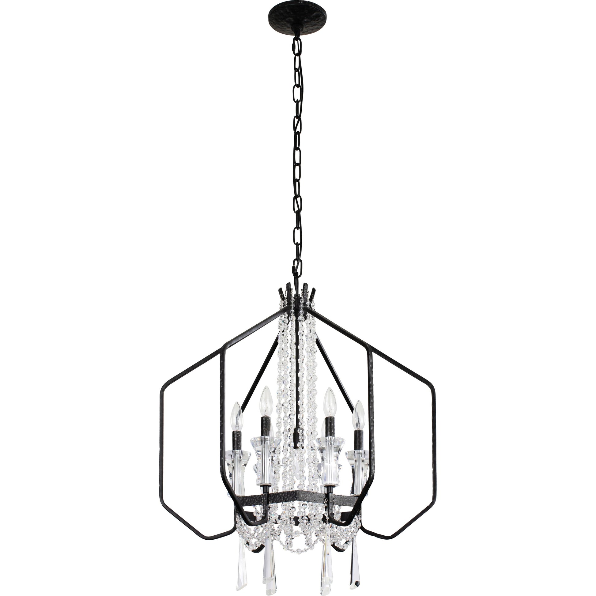 Barcelona Crystal Pendant by Varaluz. Made from unique in a modern style.
