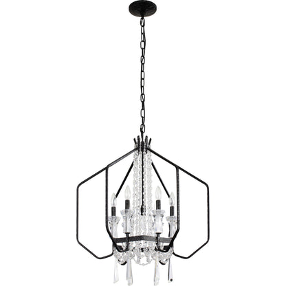 Barcelona Crystal Pendant by Varaluz. Made from unique in a modern style.