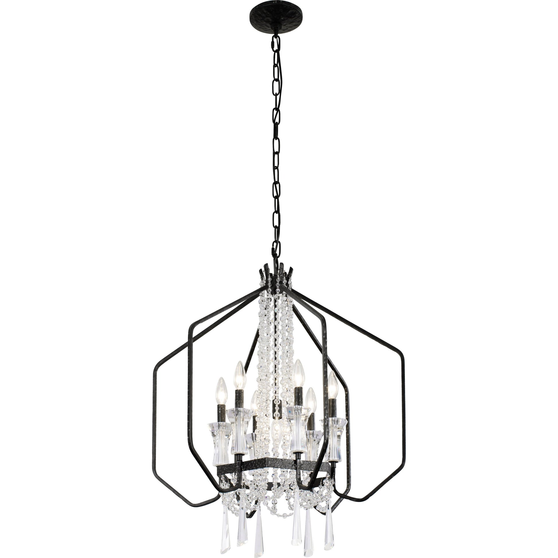 Barcelona Crystal Pendant by Varaluz. Made from unique in a modern style.
