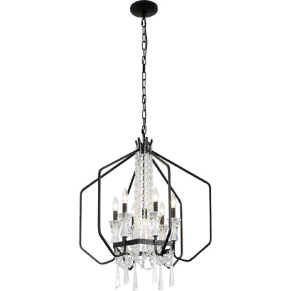 Barcelona Crystal Pendant by Varaluz. Made from unique in a modern style.