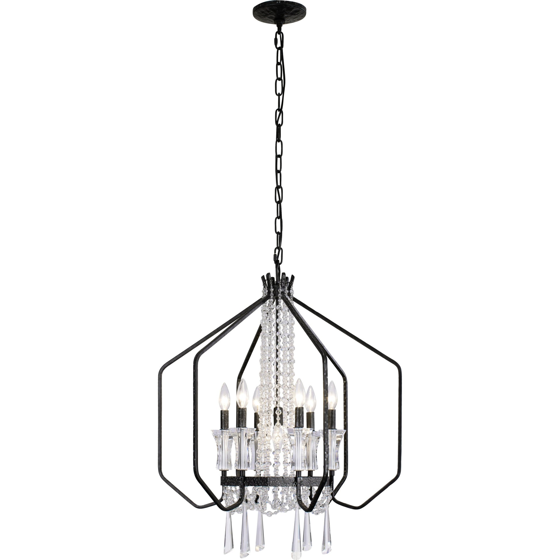 Barcelona Crystal Pendant by Varaluz. Made from unique in a modern style.
