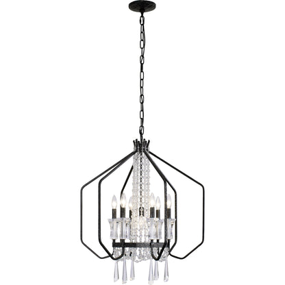 Barcelona Crystal Pendant by Varaluz. Made from unique in a modern style.