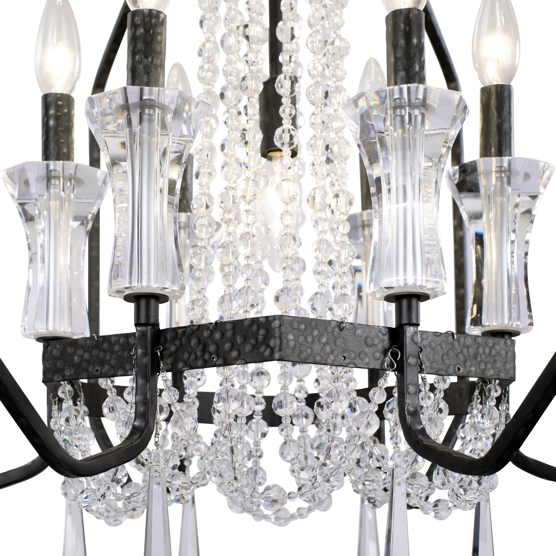 Barcelona Crystal Pendant by Varaluz. Made from unique in a modern style.