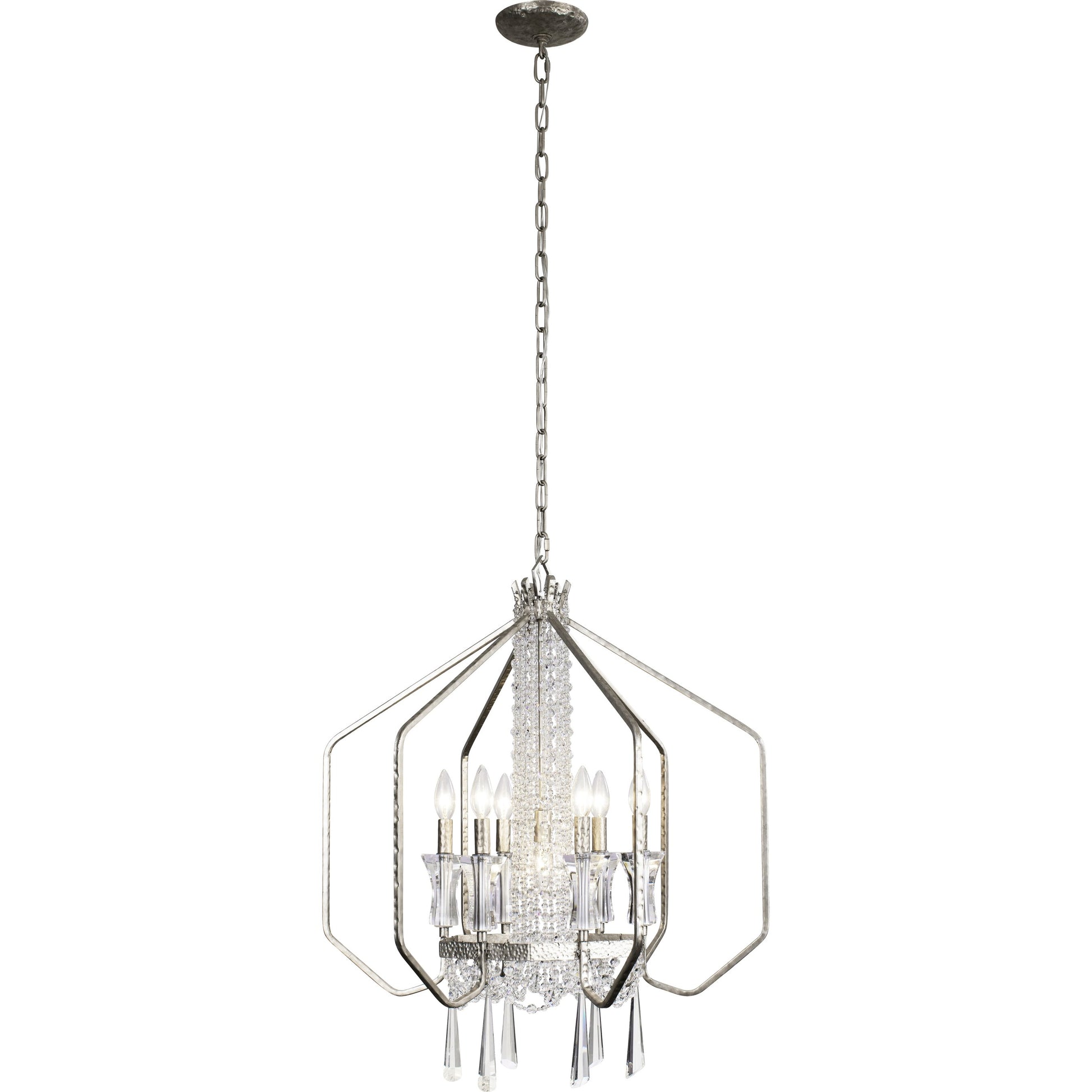 Barcelona Crystal Pendant by Varaluz. Made from unique in a modern style.