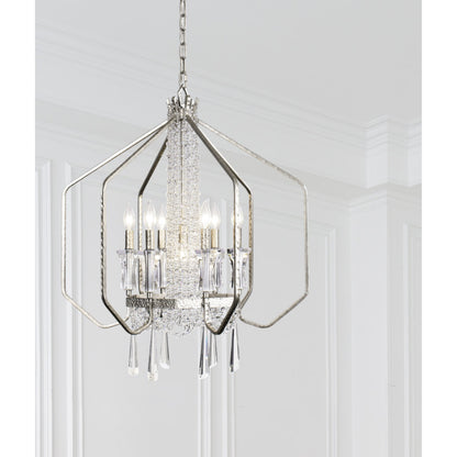 Barcelona Crystal Pendant by Varaluz. Made from unique in a modern style.