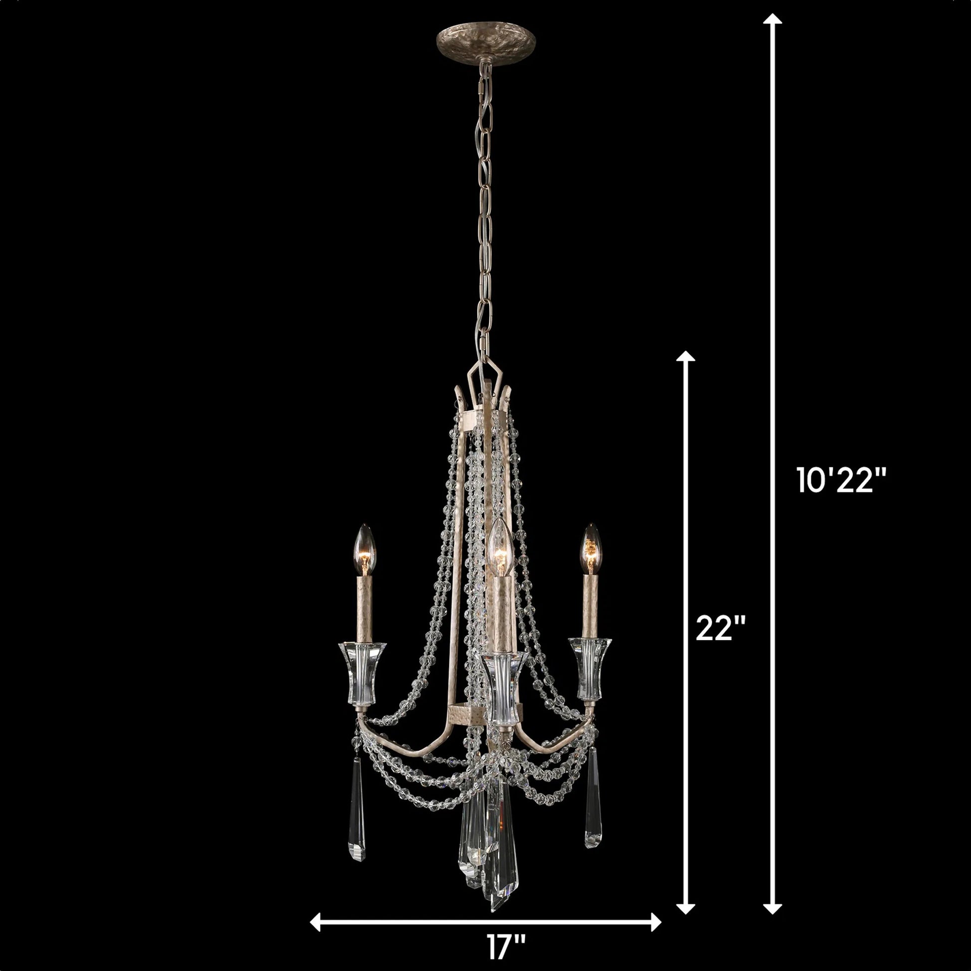 Barcelona Crystal Chandelier by Varaluz. Made from unique in a transitional style.