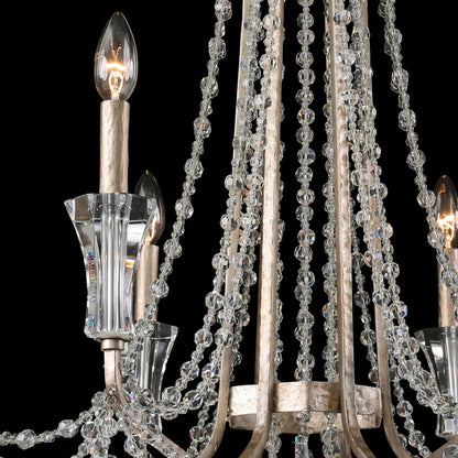 Barcelona Crystal Chandelier by Varaluz. Made from unique in a transitional style.