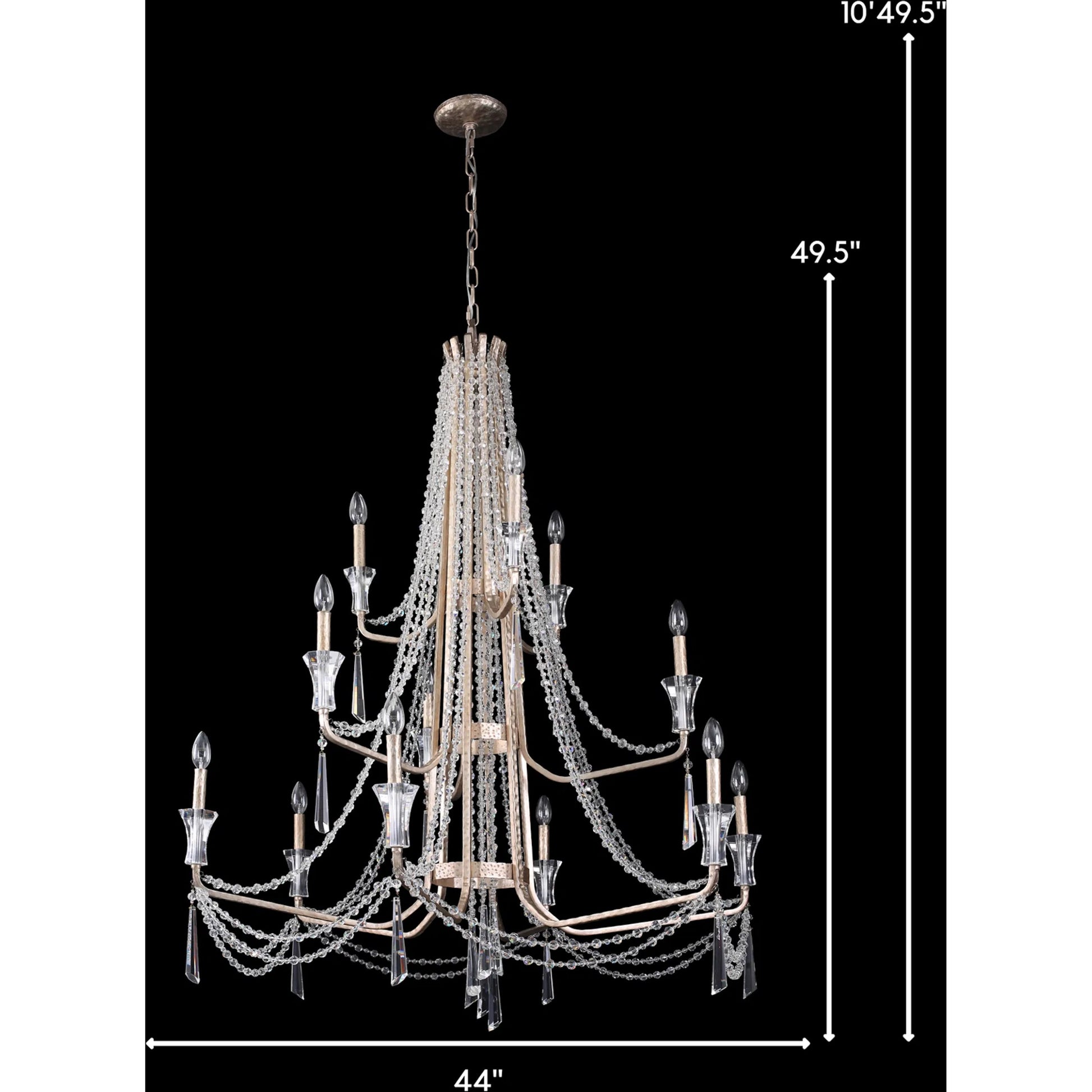 Barcelona Crystal Chandelier by Varaluz. Made from unique in a transitional style.