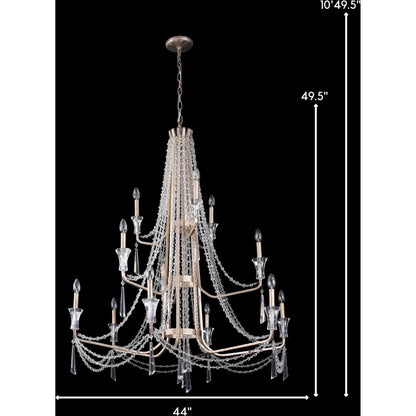 Barcelona Crystal Chandelier by Varaluz. Made from unique in a transitional style.