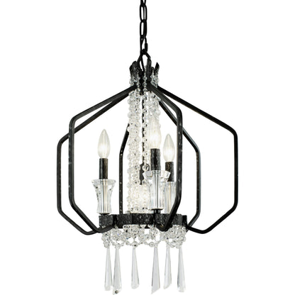 Barcelona Crystal Pendant by Varaluz. Made from unique in a modern style.