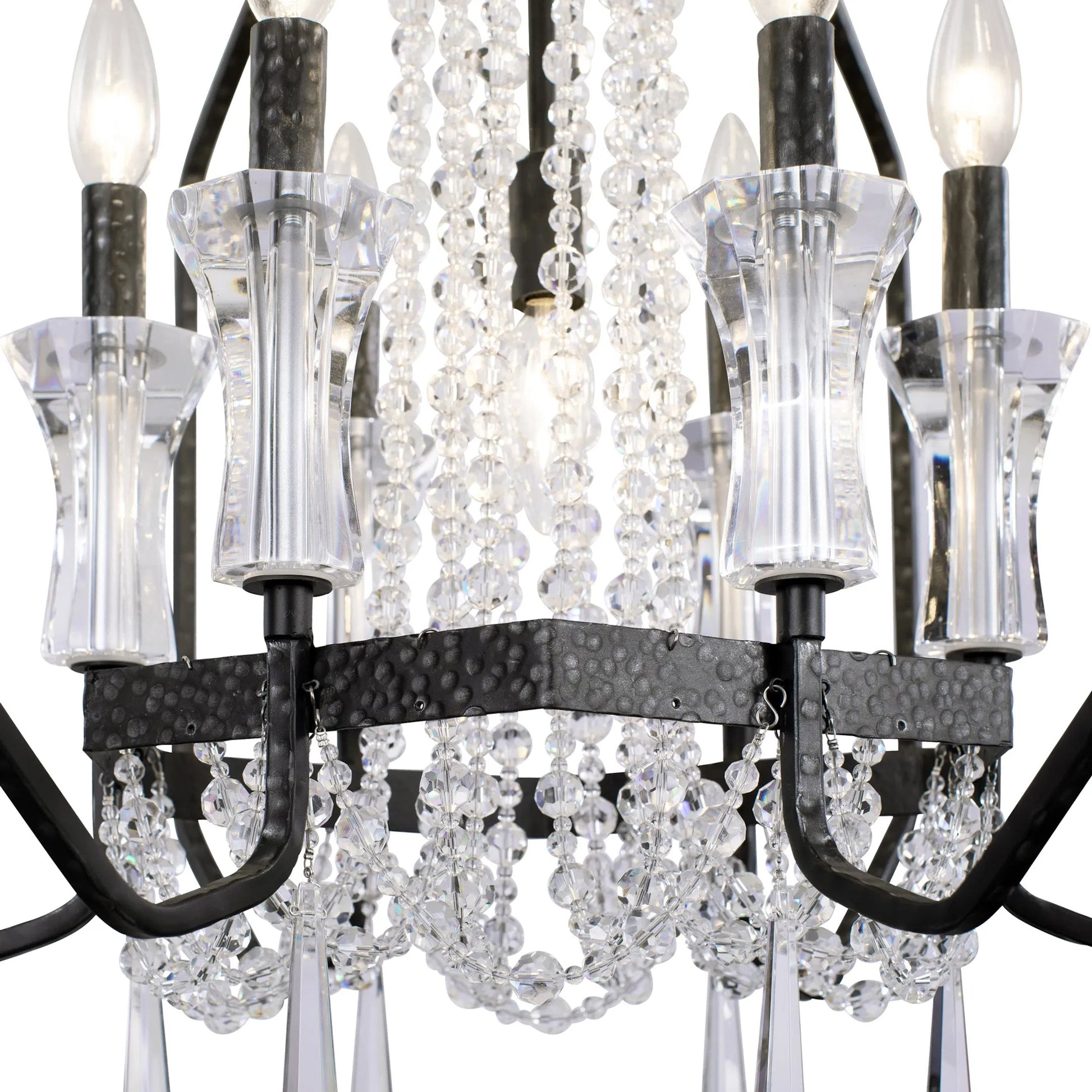 Barcelona Crystal Pendant by Varaluz. Made from unique in a modern style.