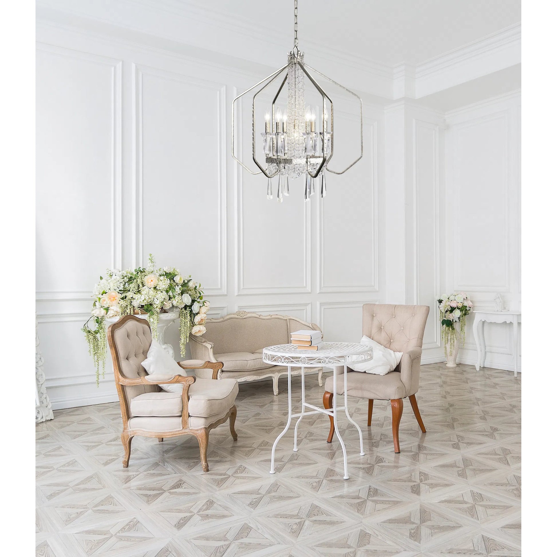 Barcelona Crystal Pendant by Varaluz. Made from unique in a modern style.