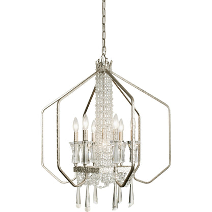 Barcelona Crystal Pendant by Varaluz. Made from unique in a modern style.