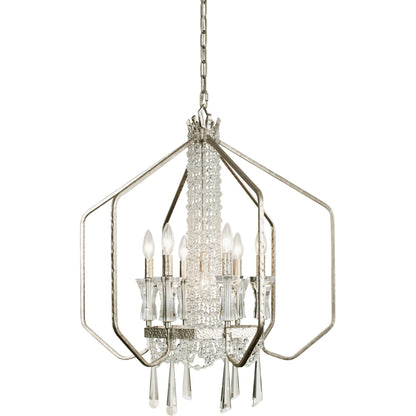 Barcelona Crystal Pendant by Varaluz. Made from unique in a modern style.