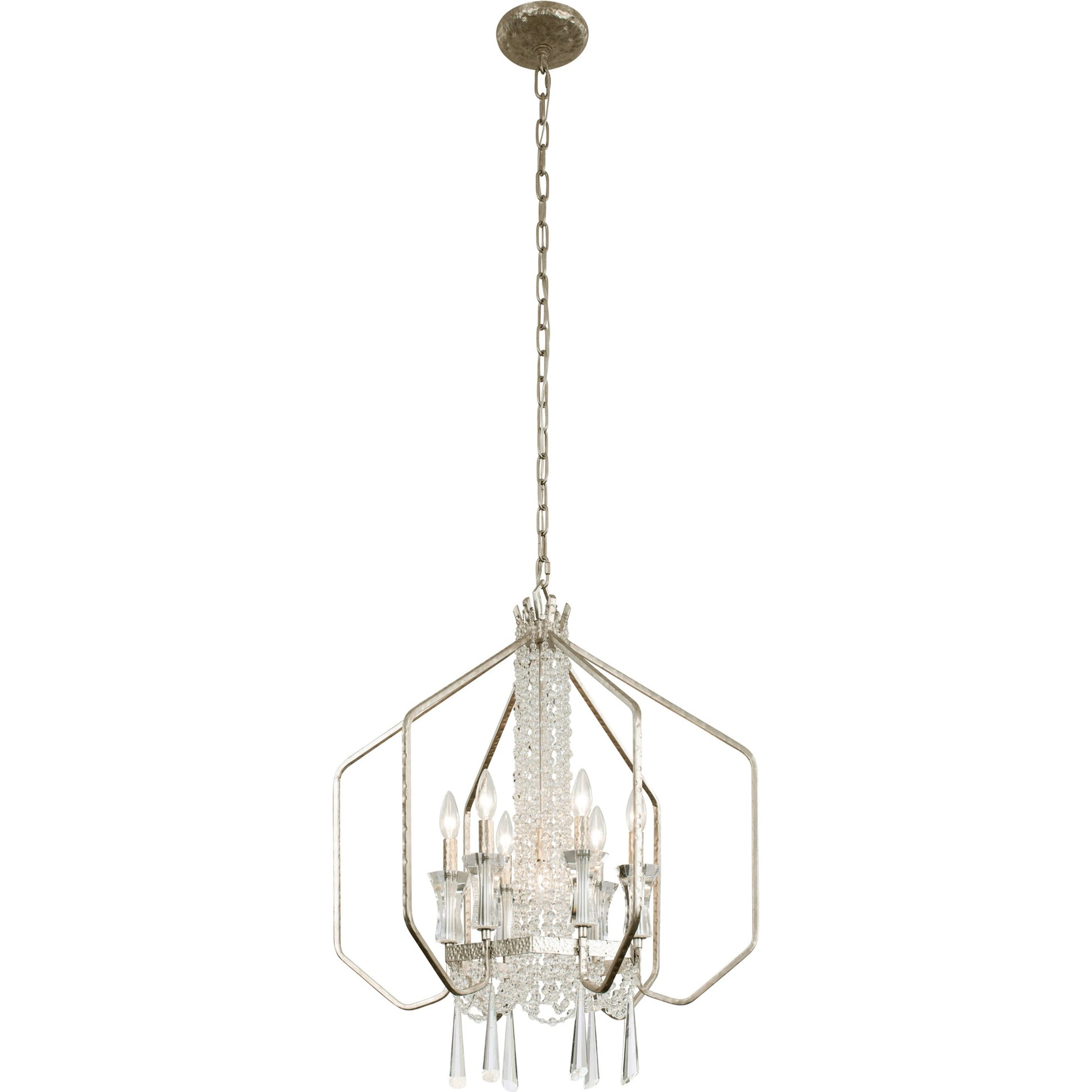 Barcelona Crystal Pendant by Varaluz. Made from unique in a modern style.