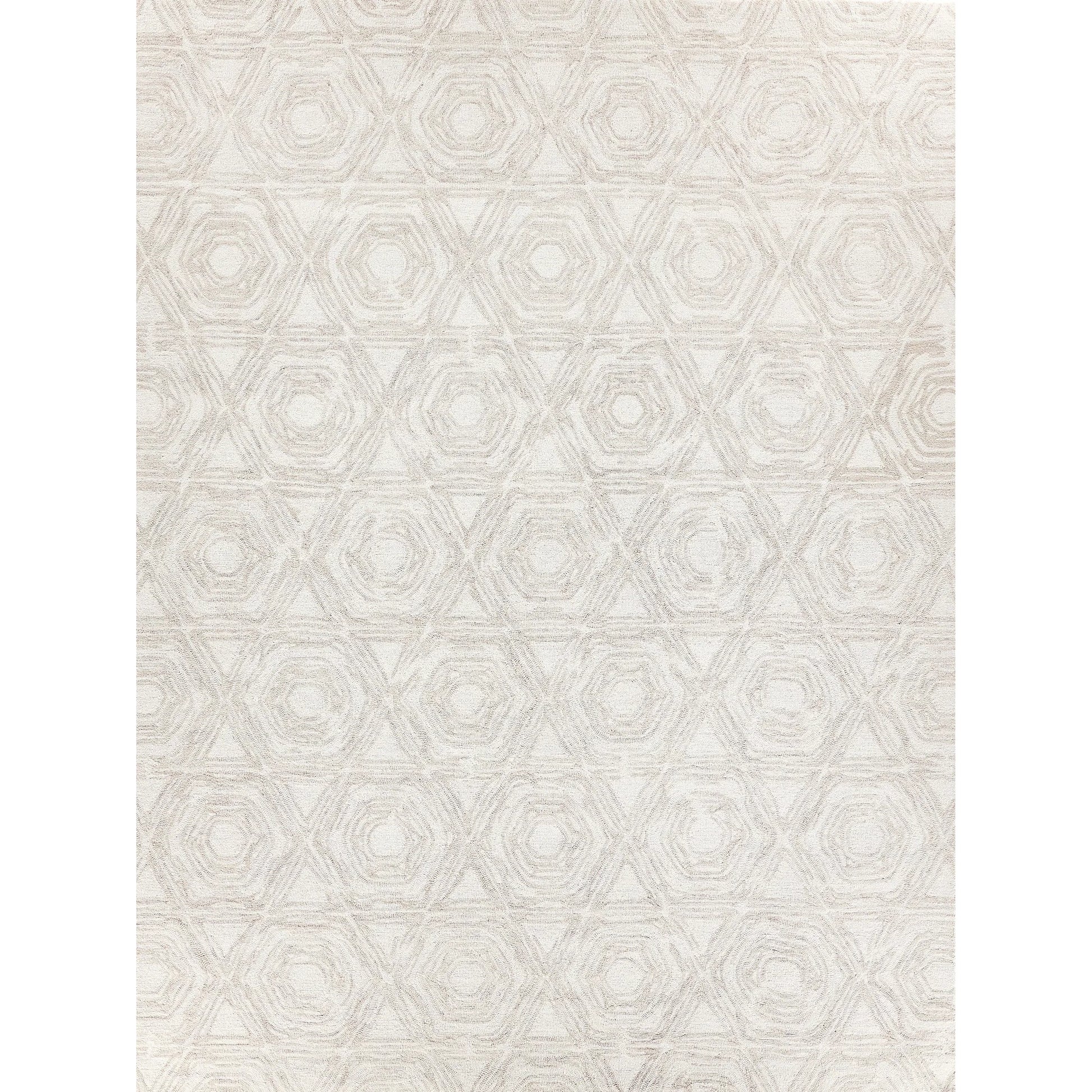 Caprice 2710 Rug by Exquisite Rugs in beige, ivory. Made from new zealand wool in a unique style.