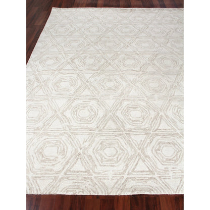 Caprice 2710 Rug by Exquisite Rugs in beige, ivory. Made from new zealand wool in a unique style.