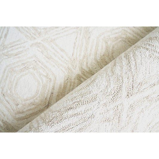 Caprice 2710 Rug by Exquisite Rugs in beige/ivory. Made from ivory in a unique style.