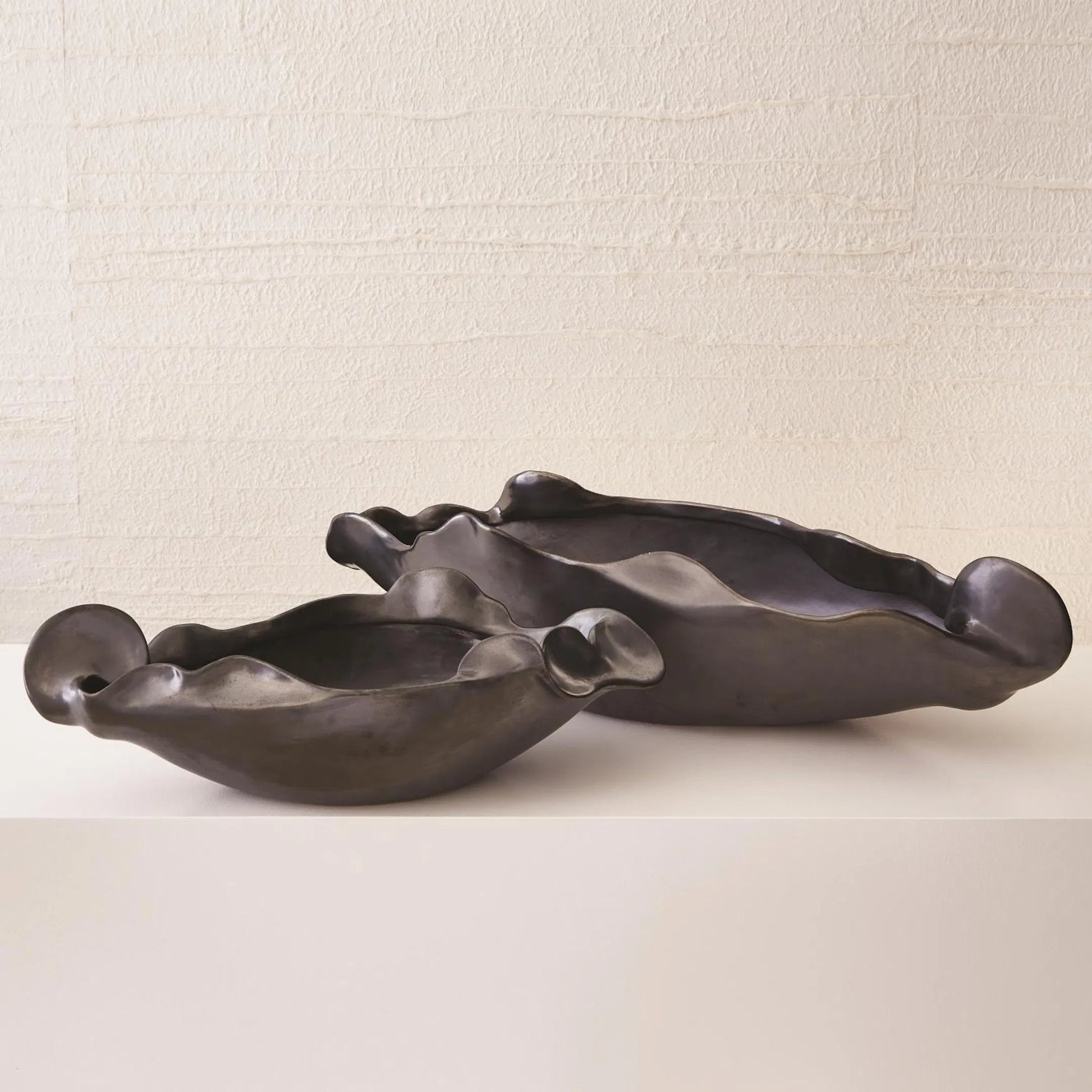 Free Form Organic Bowl by Global Views. Made from ceramic in a modern style.