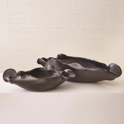 Free Form Organic Bowl by Global Views. Made from ceramic in a modern style.